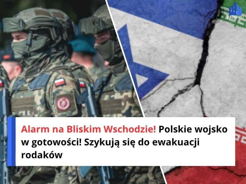 Alarm na Bliskim Wschodzie! Polskie wojsko w gotowości! Szykują się do ewakuacji rodaków.